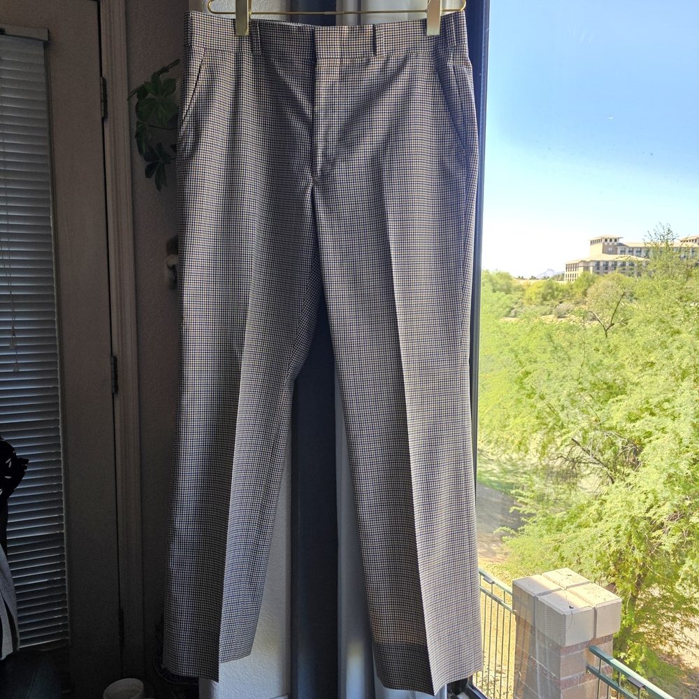 Majer Slacks MAJERCRON Vintage Houndstooth Dress Golf Pants